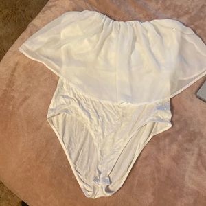 Strapless bodysuit- size Medium